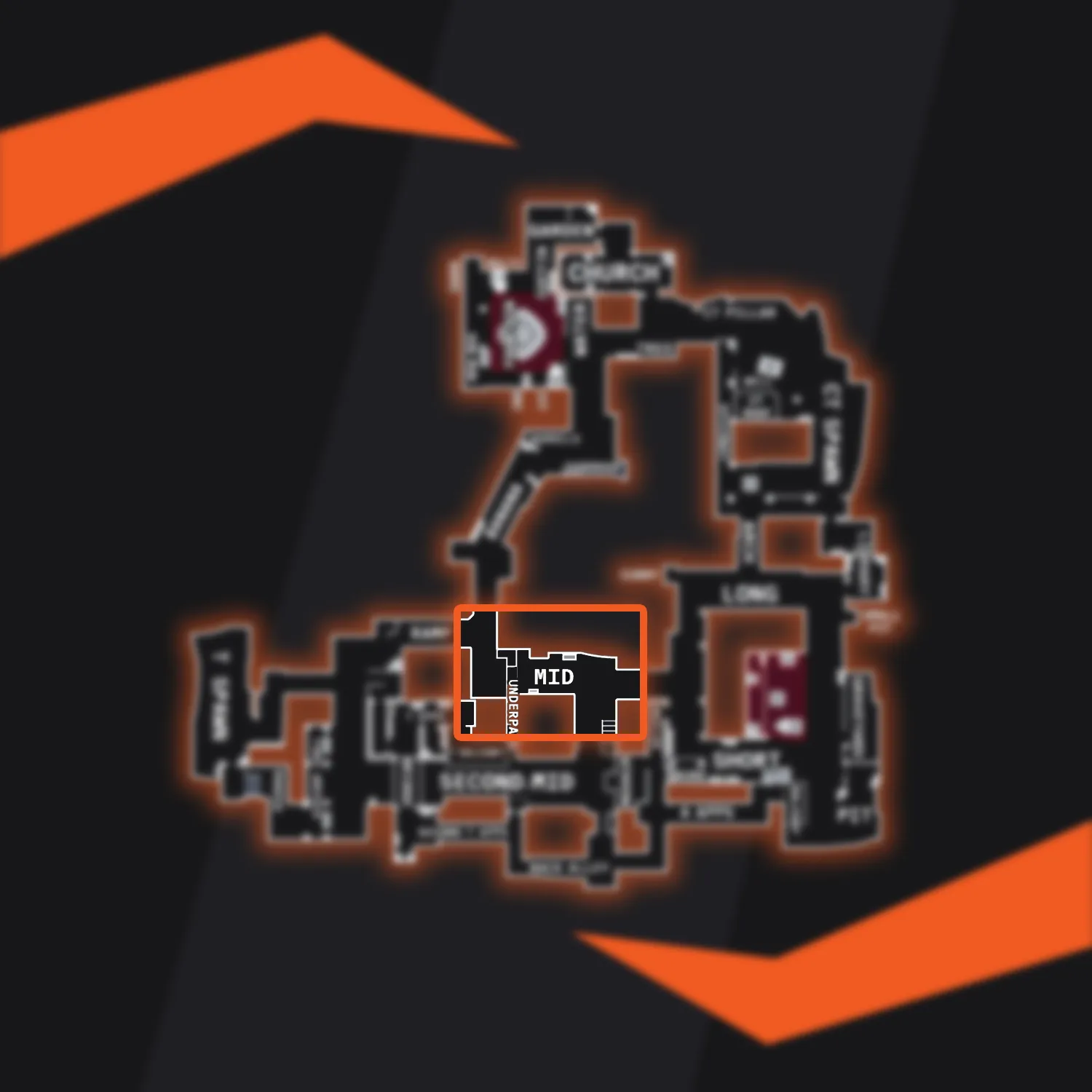 Inferno CSGO Middle Map