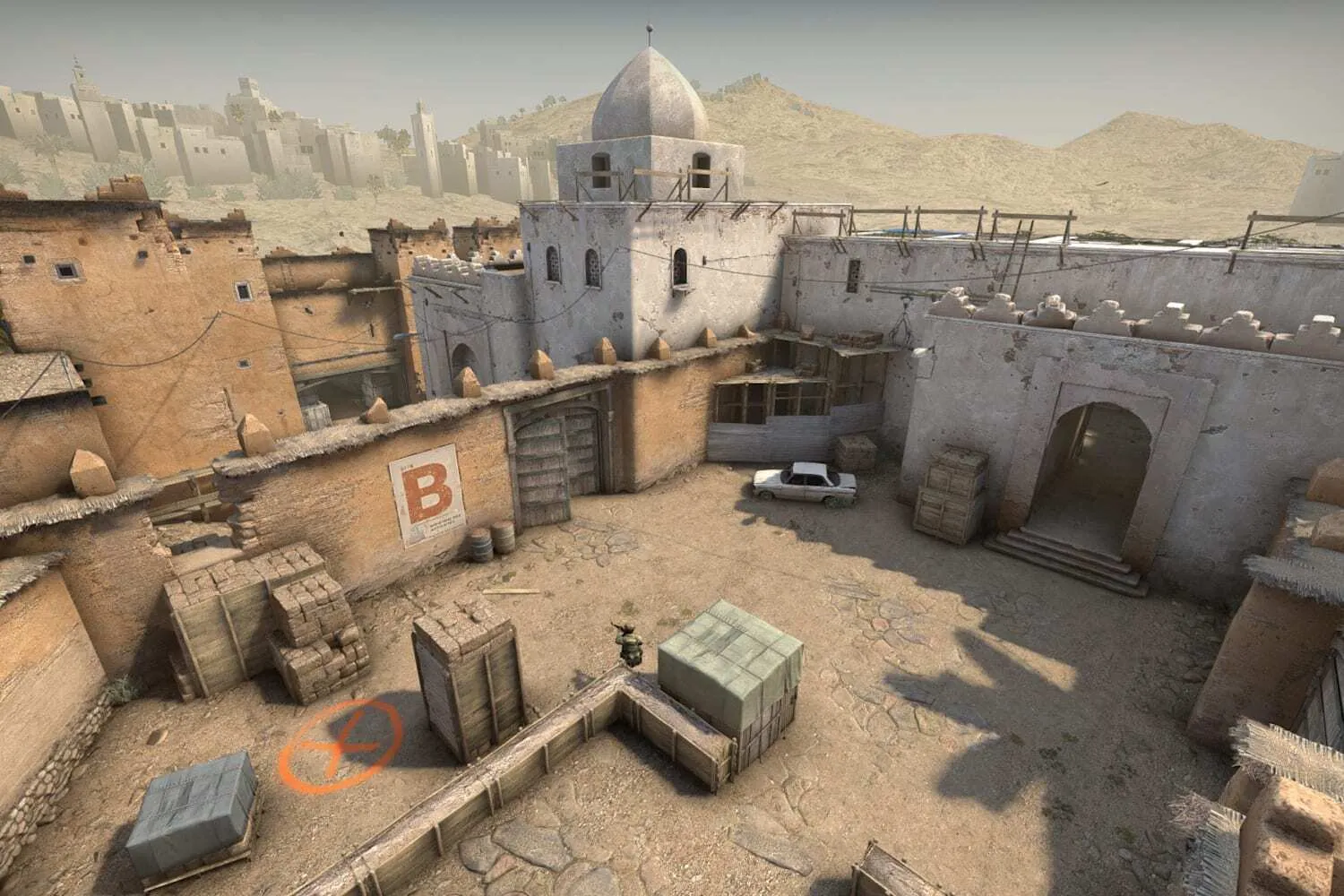 CSGO Bombsite B Screenshot