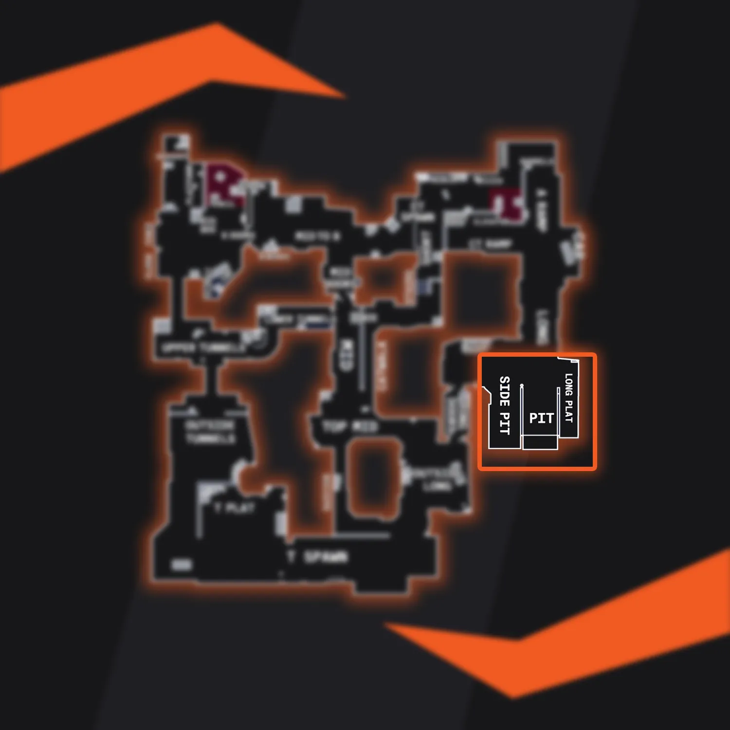 Dust 2 Map Overview Pit