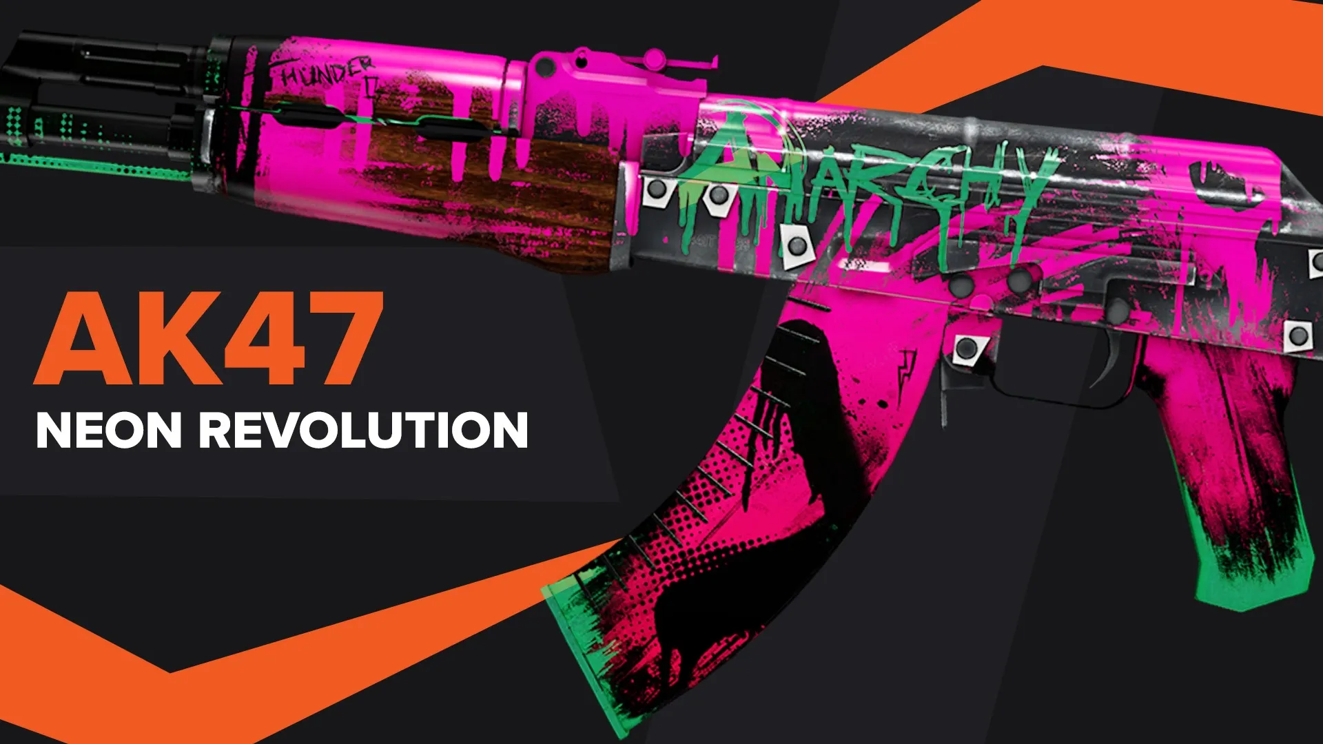 AK47 Neon Revolution CSGO Skin
