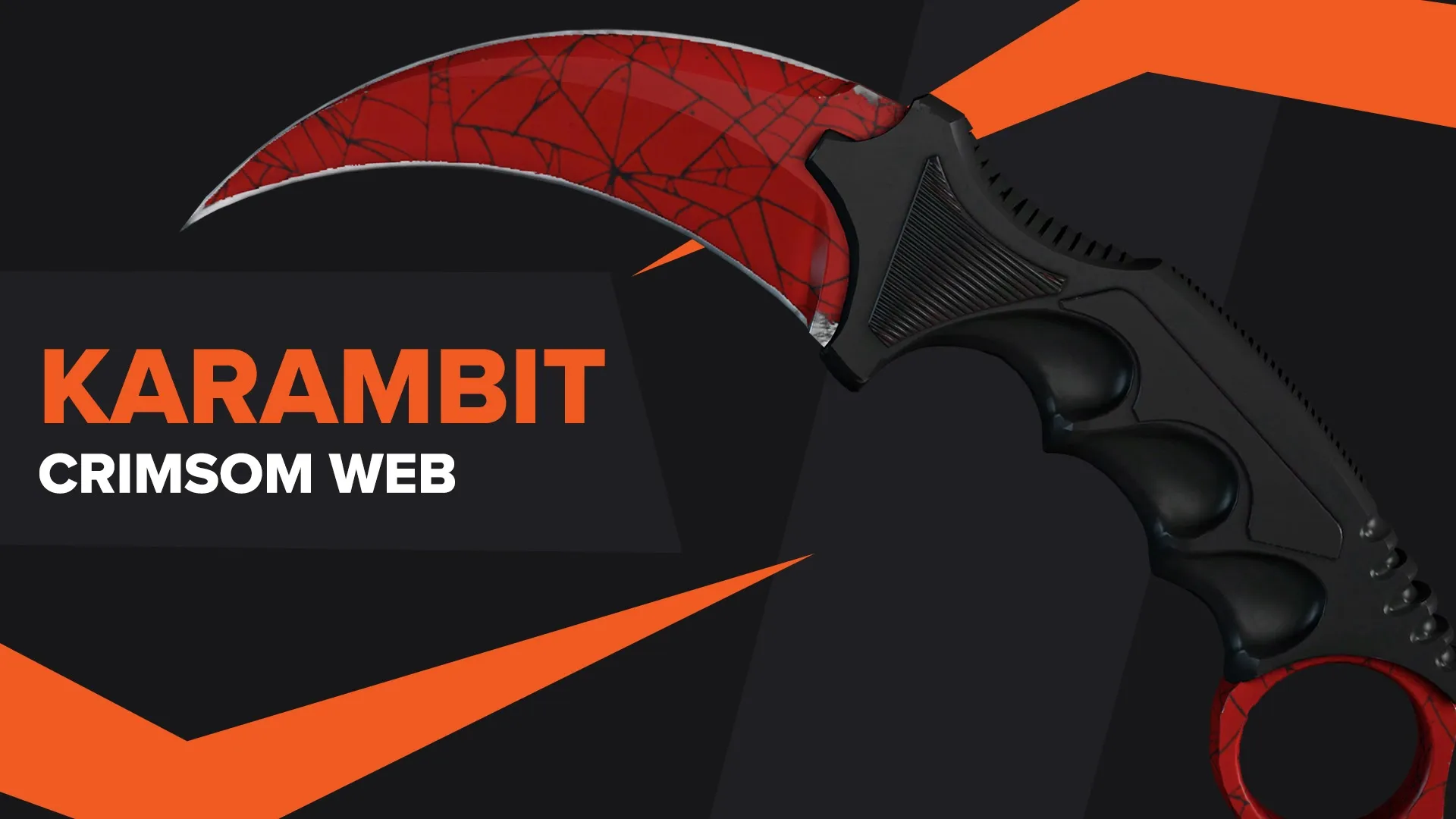 Karambit Crimson Web CSGO Skin