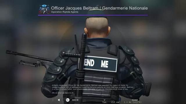 Best CSGO Agent Inferno Officer Jacques Beltram