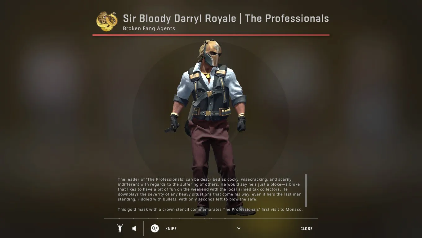 Best CSGO Agent Vertigo Sir Bloody Darryl Royale