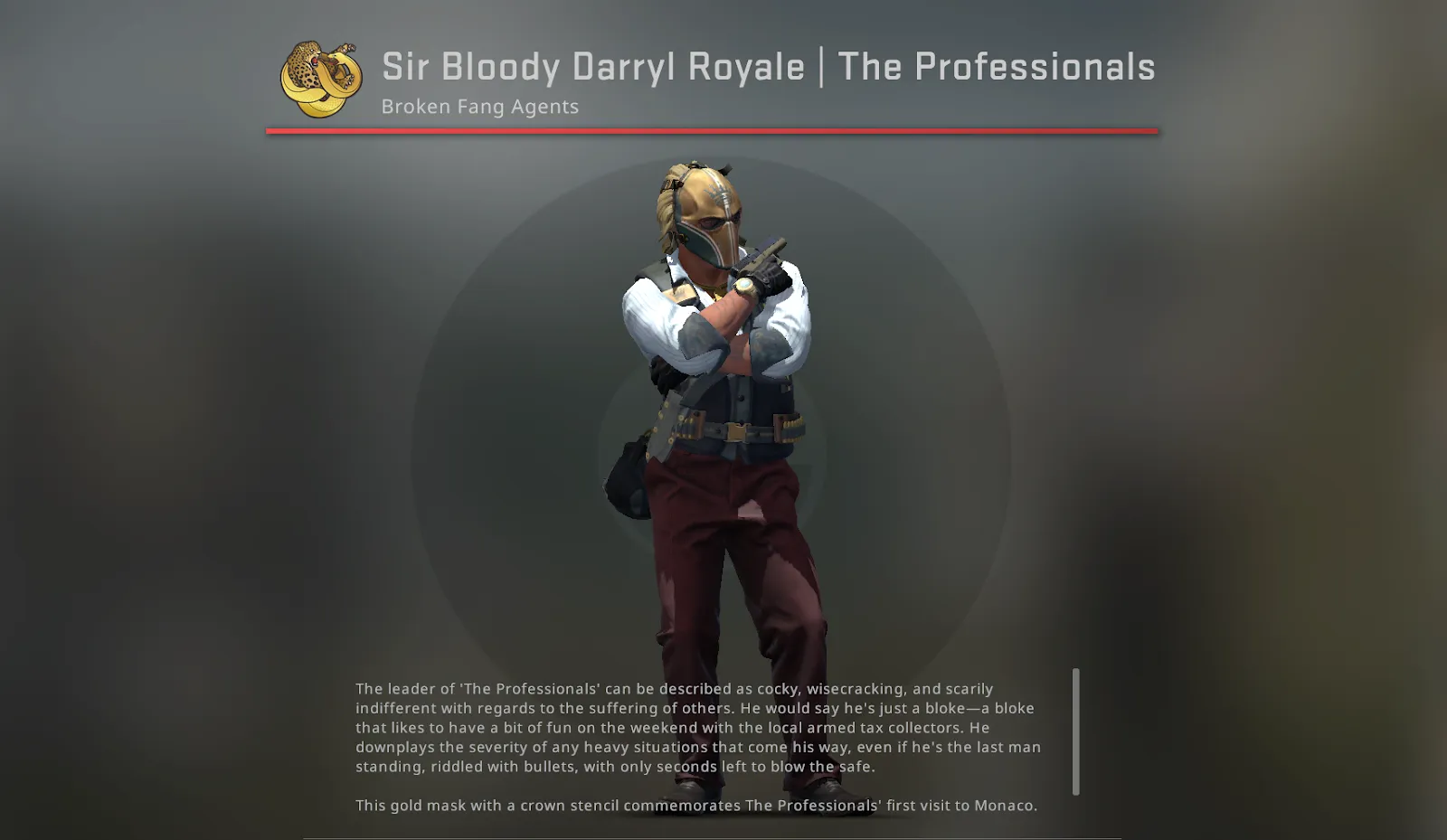 Sir Bloody Darryl Royale Best Terorrist Agent CSGO