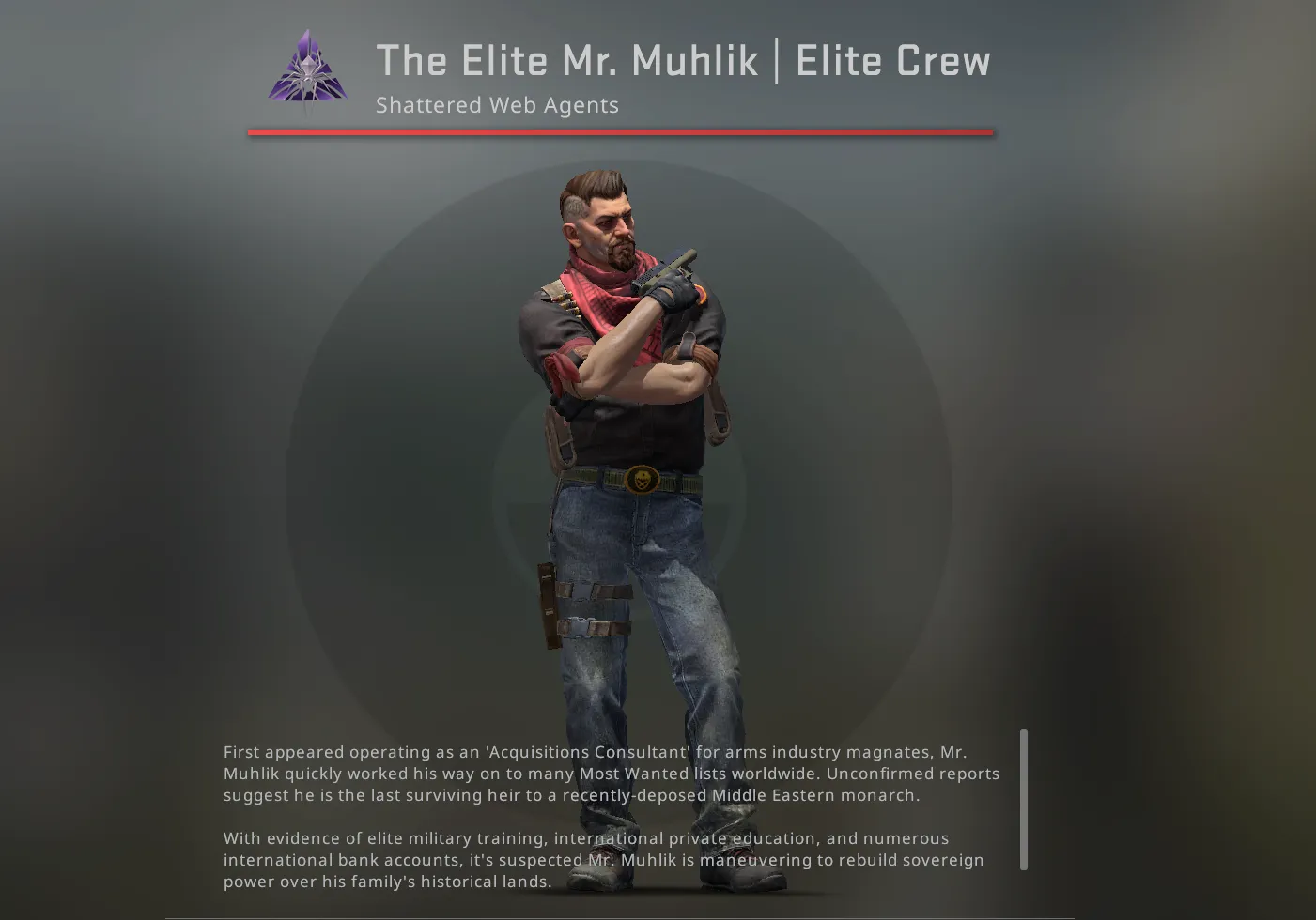 The Elite Mr. Muhlik Best Terrorist Agent CSGO
