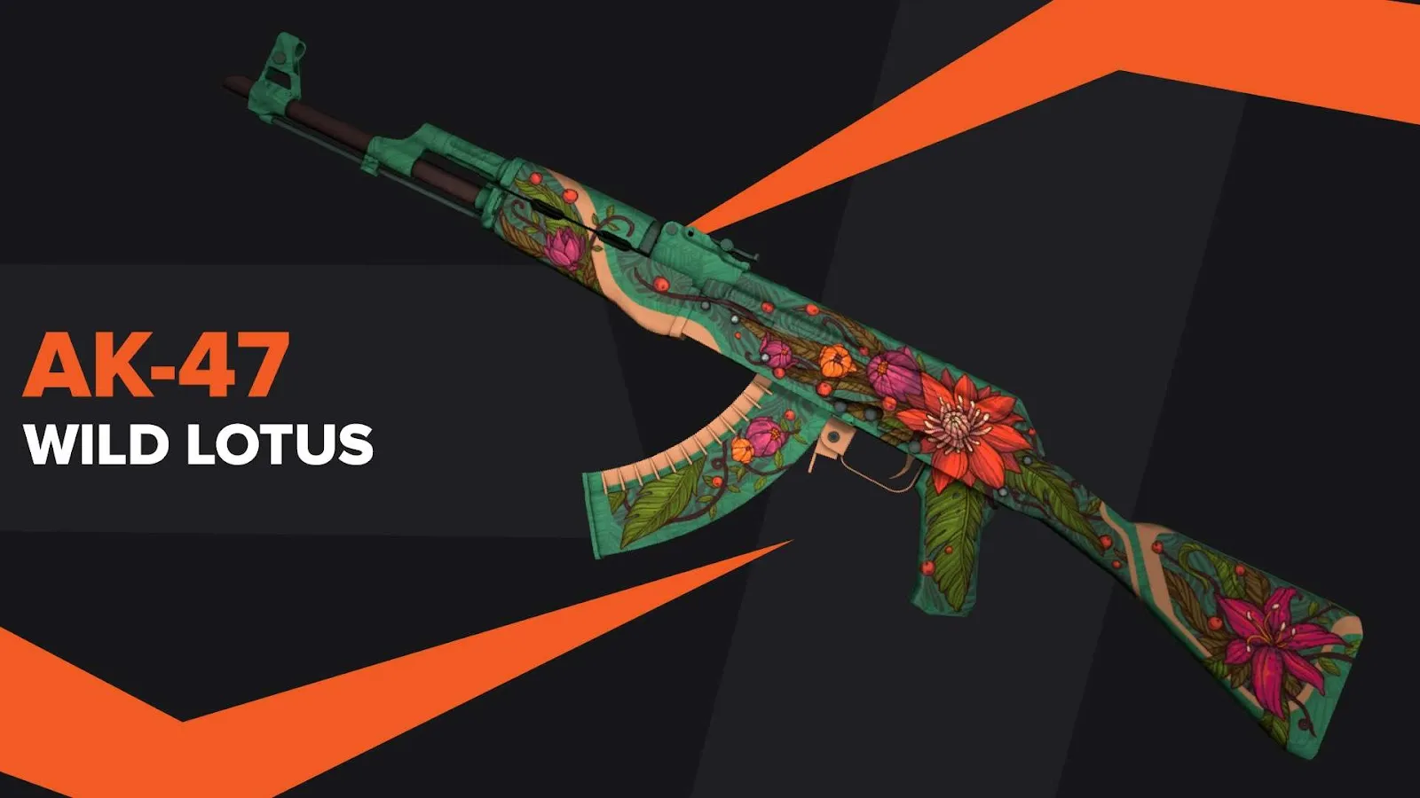 Most Expensive CSGO Skins - AK-47 Wild Lotus