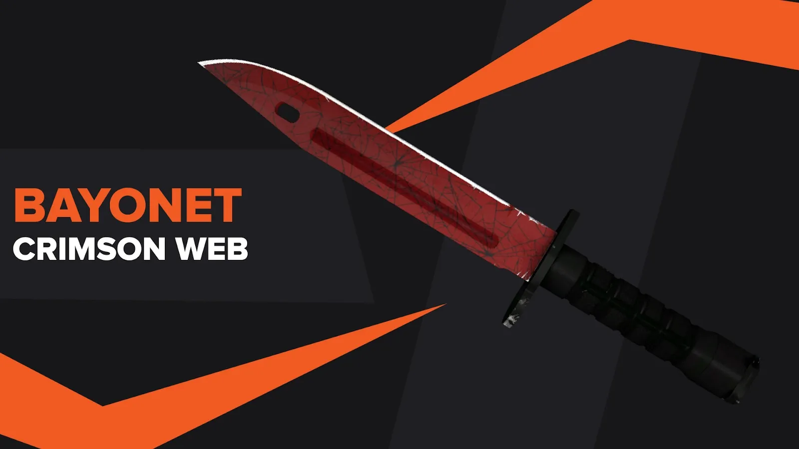 Most Expensive CSGO Skins - Crimson Web Bayonet Knife