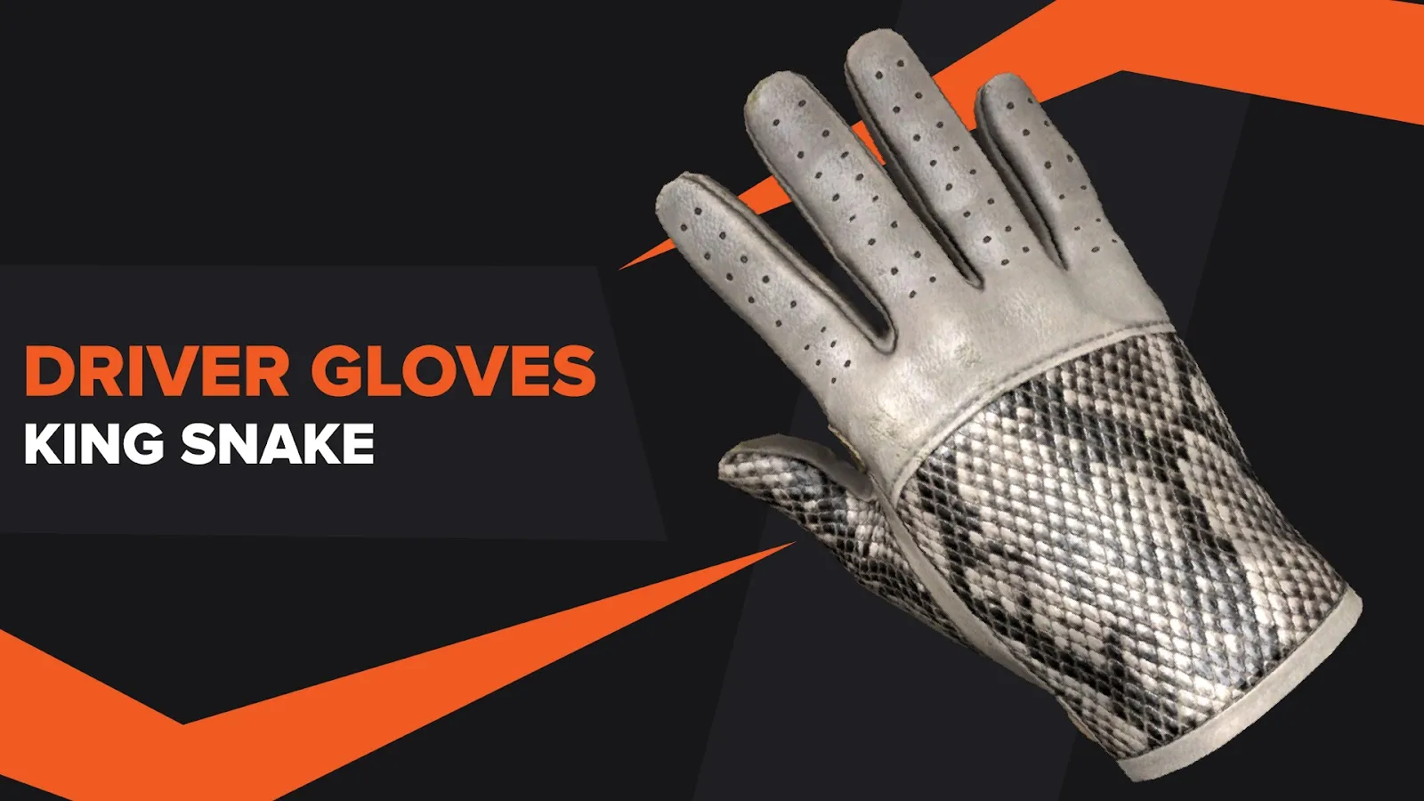Most Expensive CSGO Skins - King Snake Driver Gloves