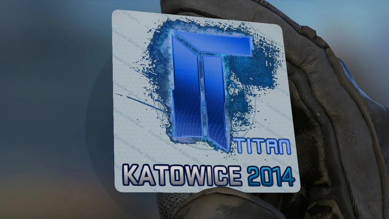 Titan Holo Katowice 2014 Sticker