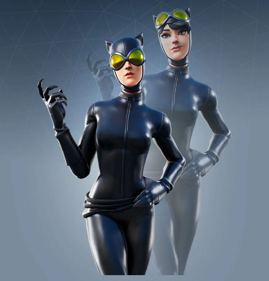 Catwoman Comic Book Outfit Fortnite Skin