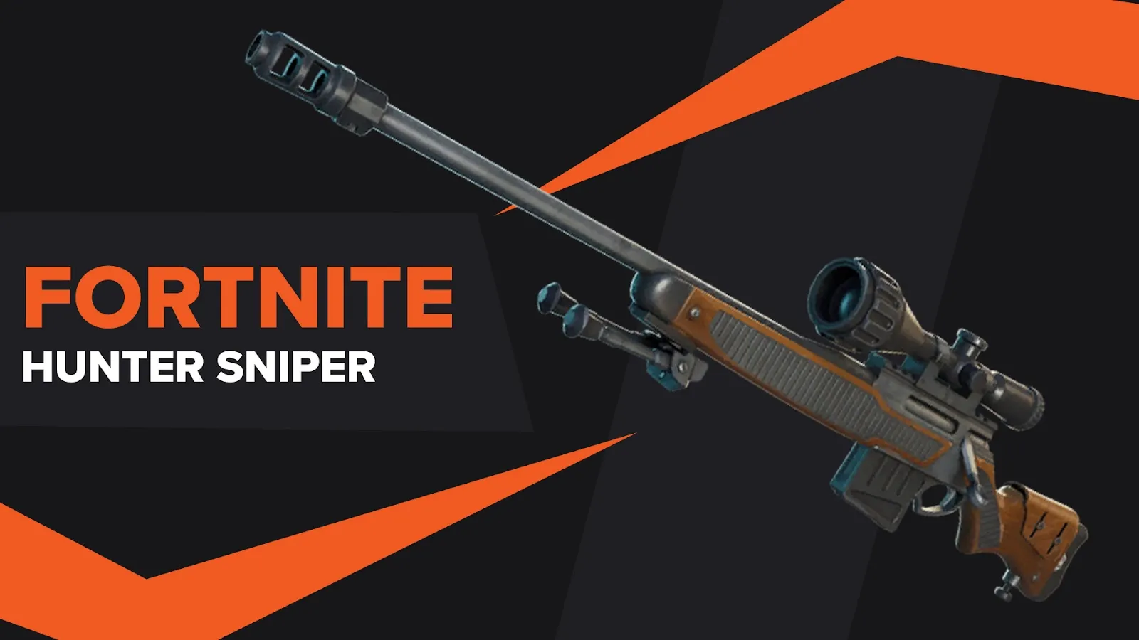 Hunters Bolt Action Sniper Rifle Fortnite Weapon