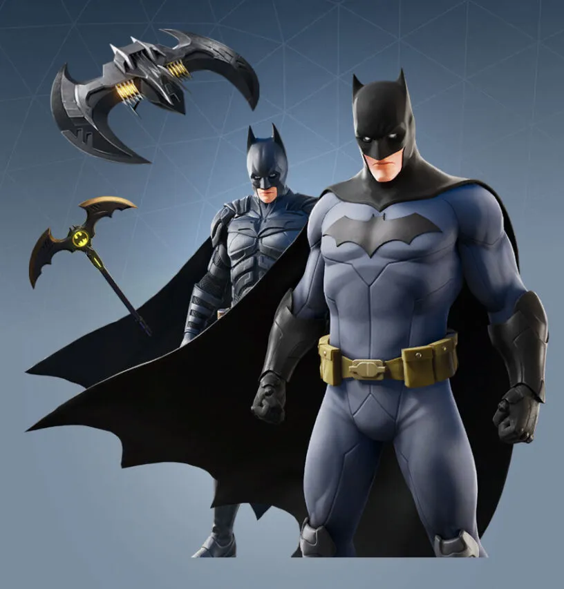 Batman Comic Book Outfit Fortnite Skin