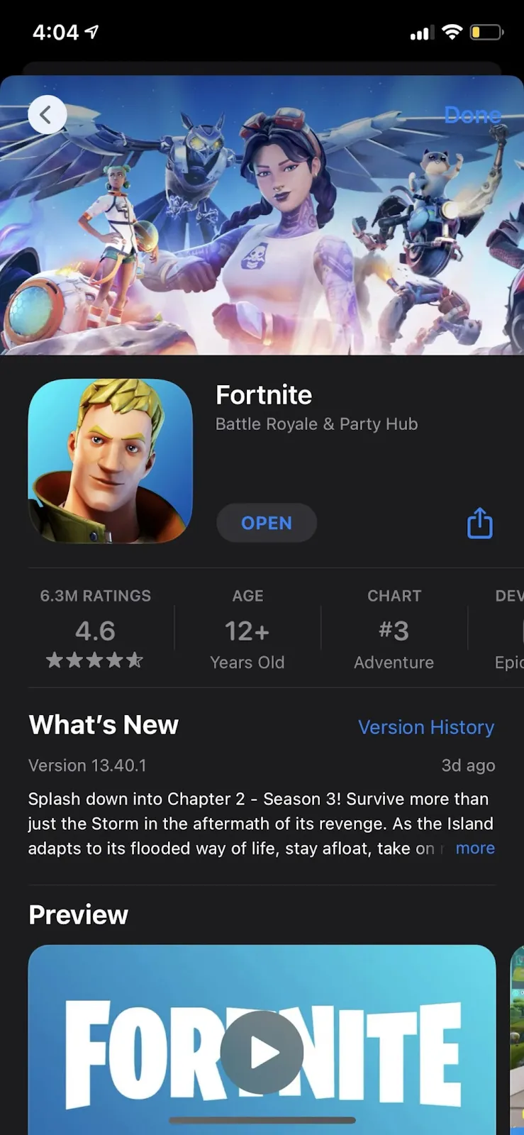 Fortnite on App Store
