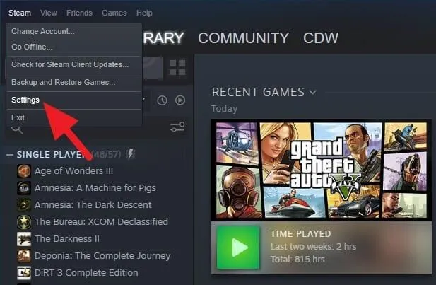 Settings Steam - How to Display FPS Counter on GTA V PC 19