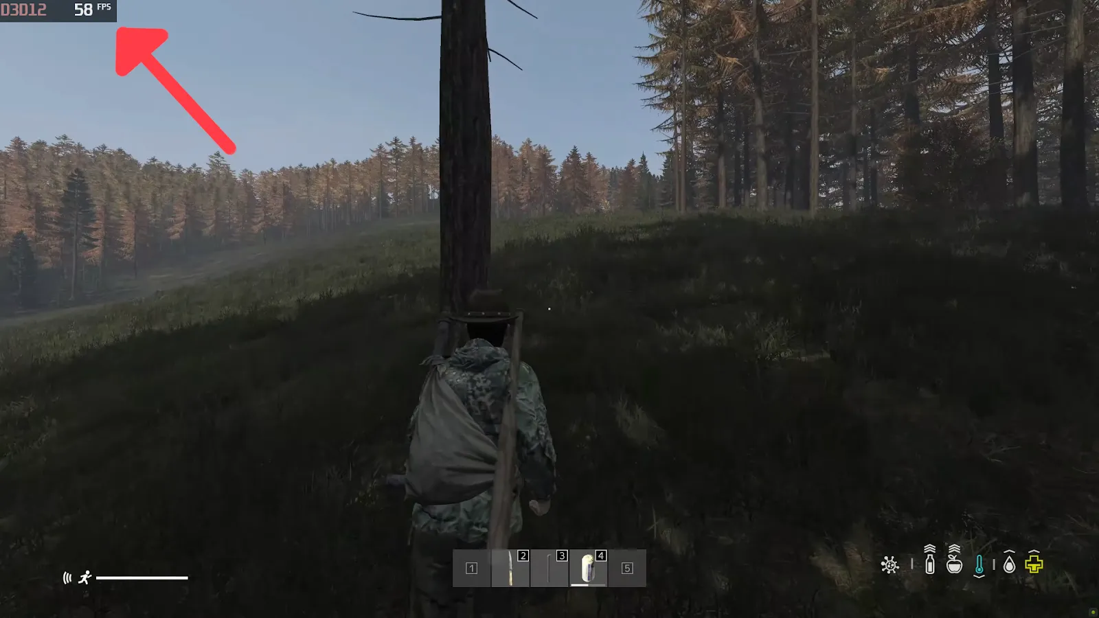 MSI show FPS in DAYZ