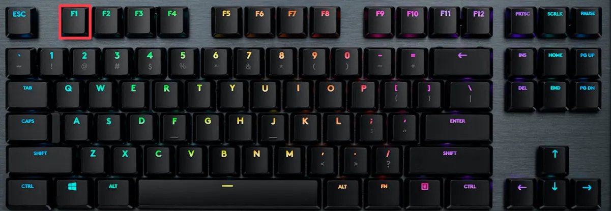 InGame show FPS guide keyboard