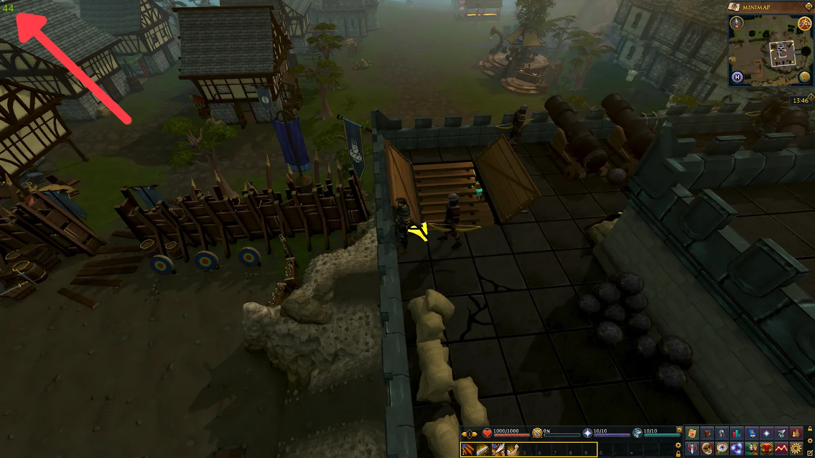 GeForce Experience show FPS in Runescape demonstration image