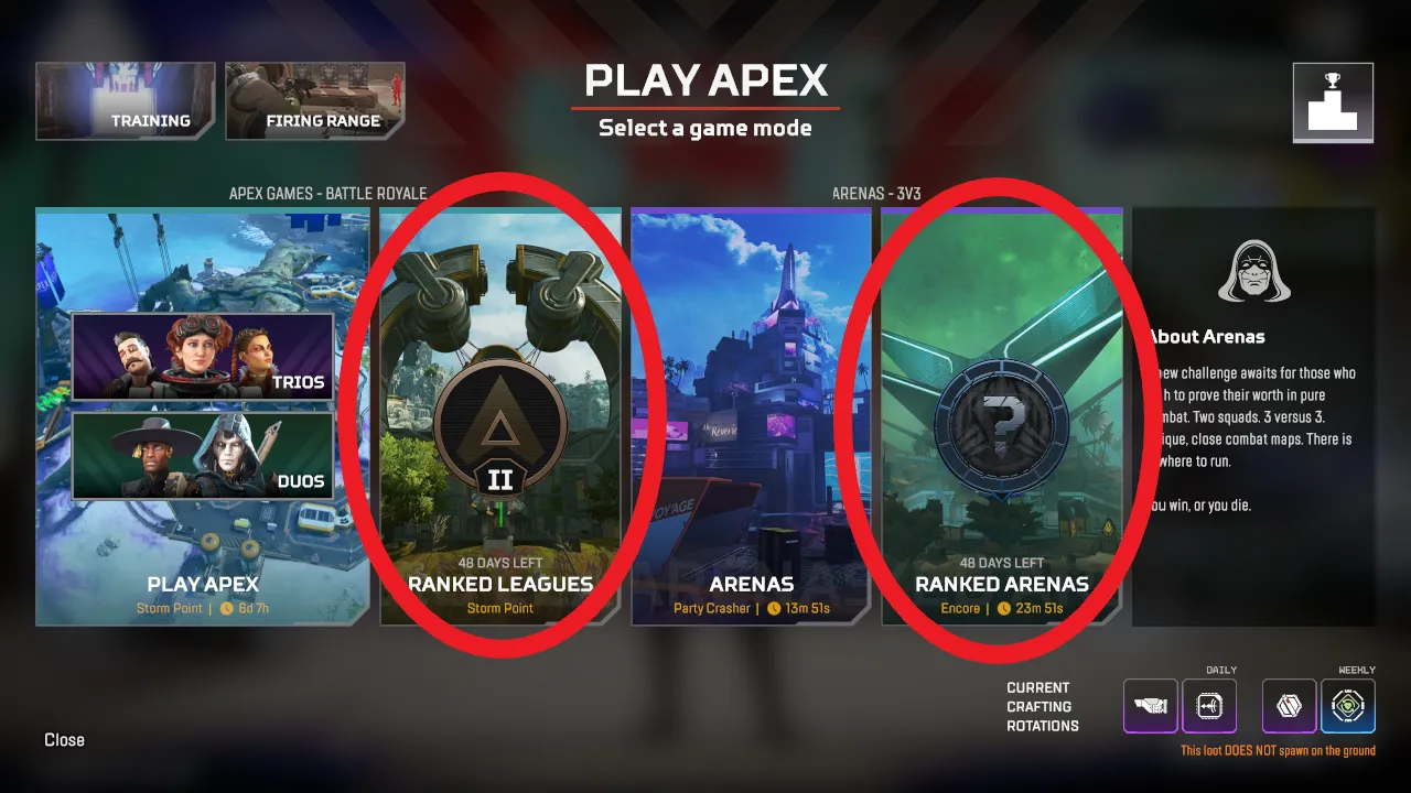 Apex Legends Ranked Matchmaking