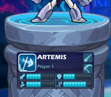 Artemis stats and best stance