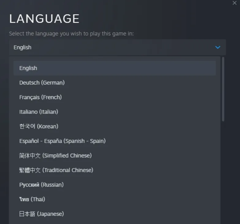 How To Change Language in Garry's Mod Steam