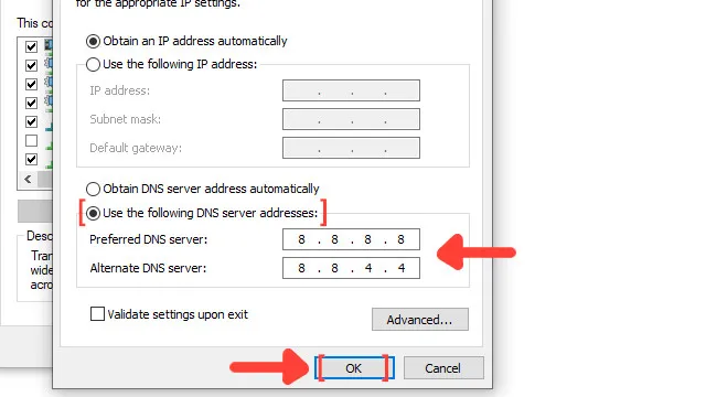 How to fix High Ping Overwatch 2 dns servers