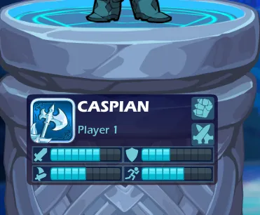 Caspian stats and best stance