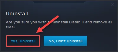Diablo 3 uninstall Battle.net