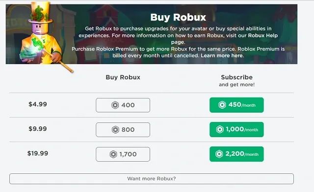Maybe this will solve all your Robux issues.