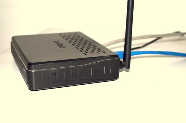 If a router doesn't have a restart button, simply unplug it and plug it back in.