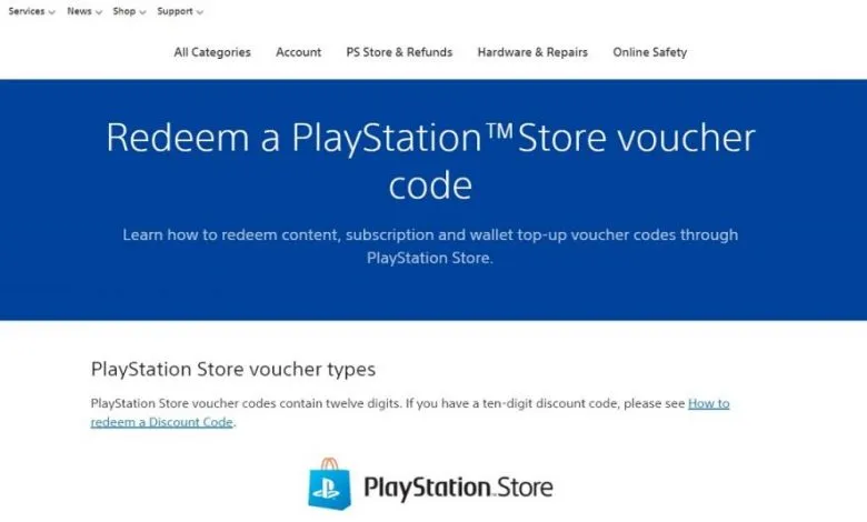 You can also redeem your PlayStation gift card code on the console.