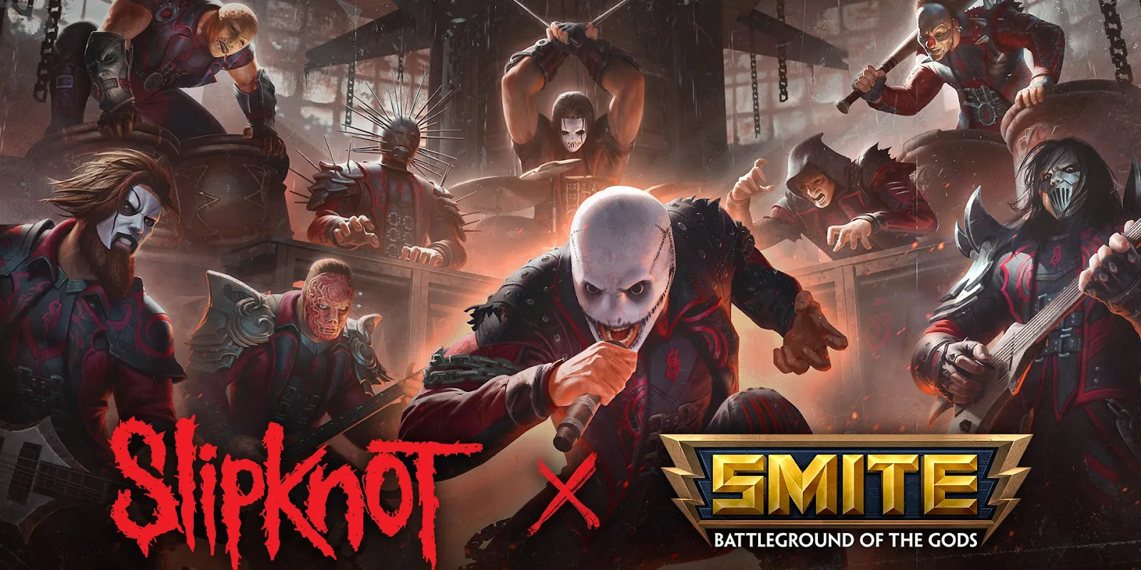 One of the events in Smite featured Slipknot, believe it or not.
