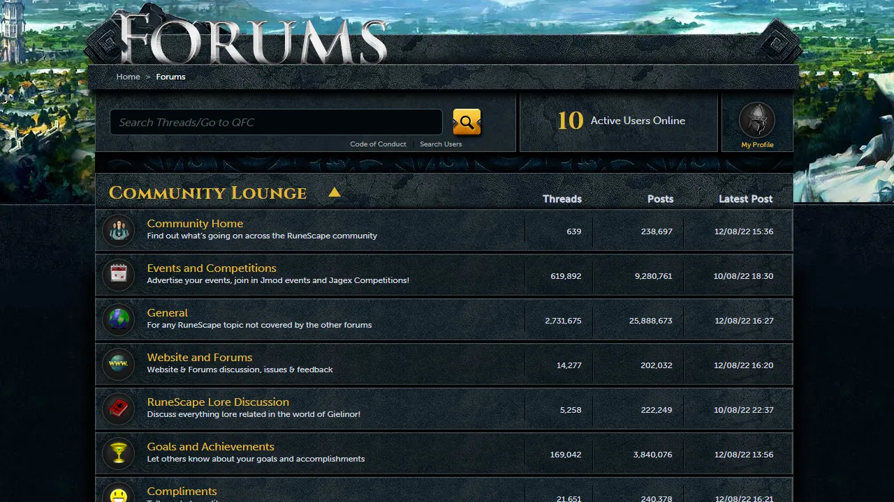How to fix High Ping RuneScape forums