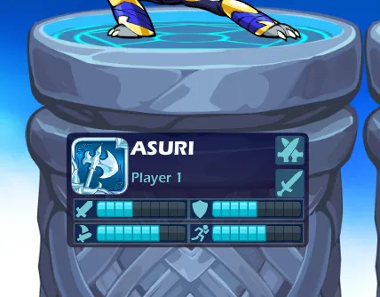 Asuri stats and best stance
