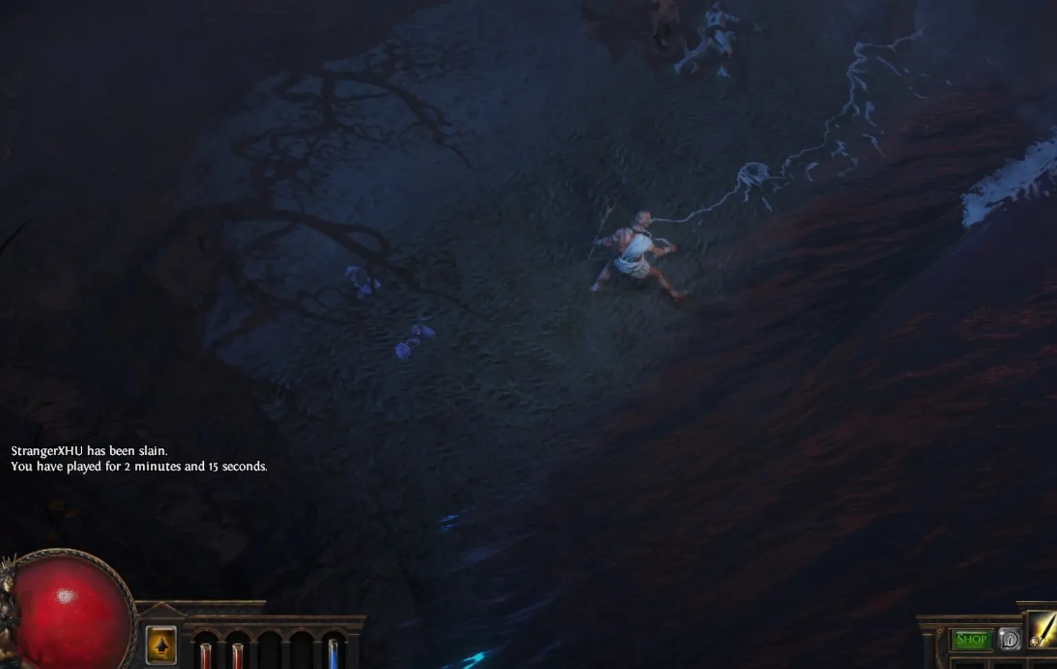 Path of Exile time played.