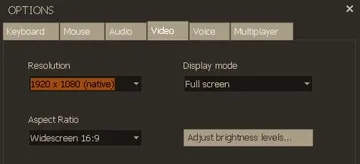 Video Settings Team Fortress 2