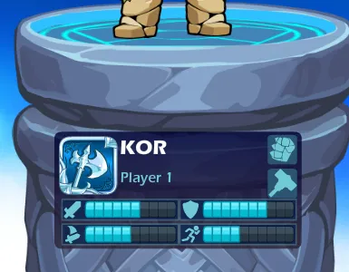 Kor stats and best stance