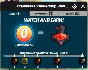 Watch and Earn Brawlhalla