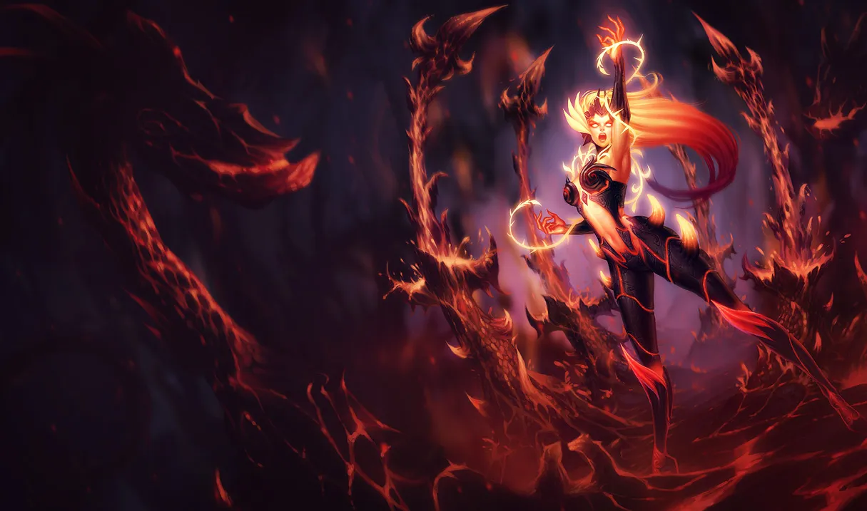 Wildfire Zyra skin in League of Legends