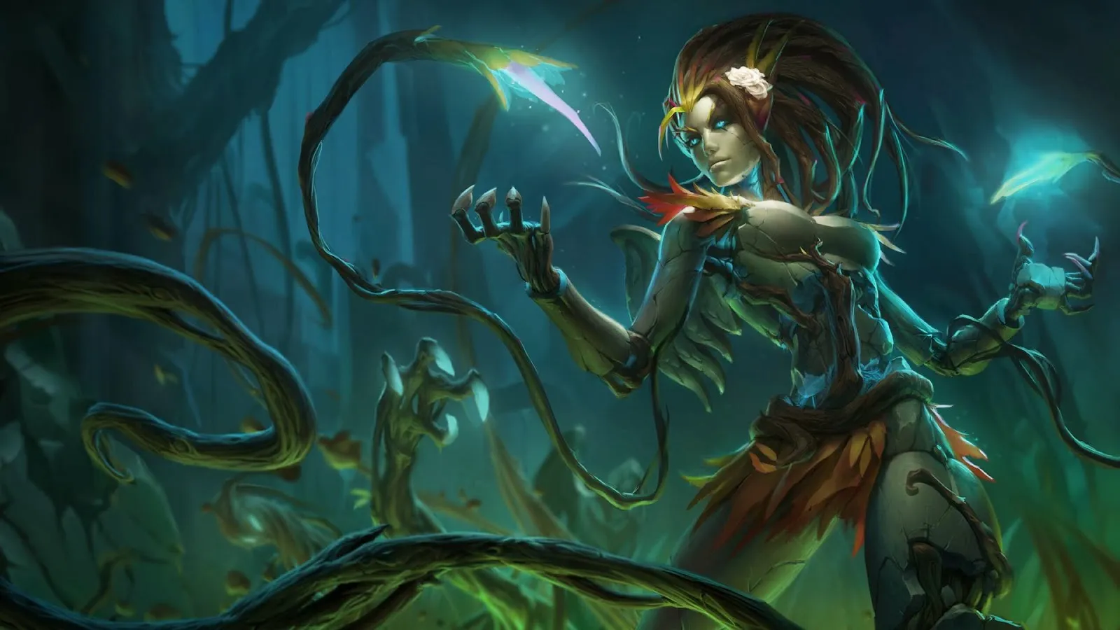 Haunted Zyra skin in League of Legends