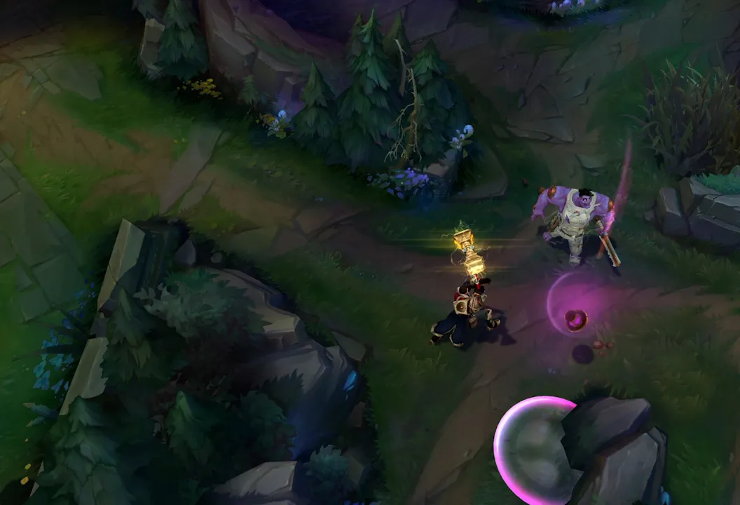 League of Legends - Dr Mundo in-game