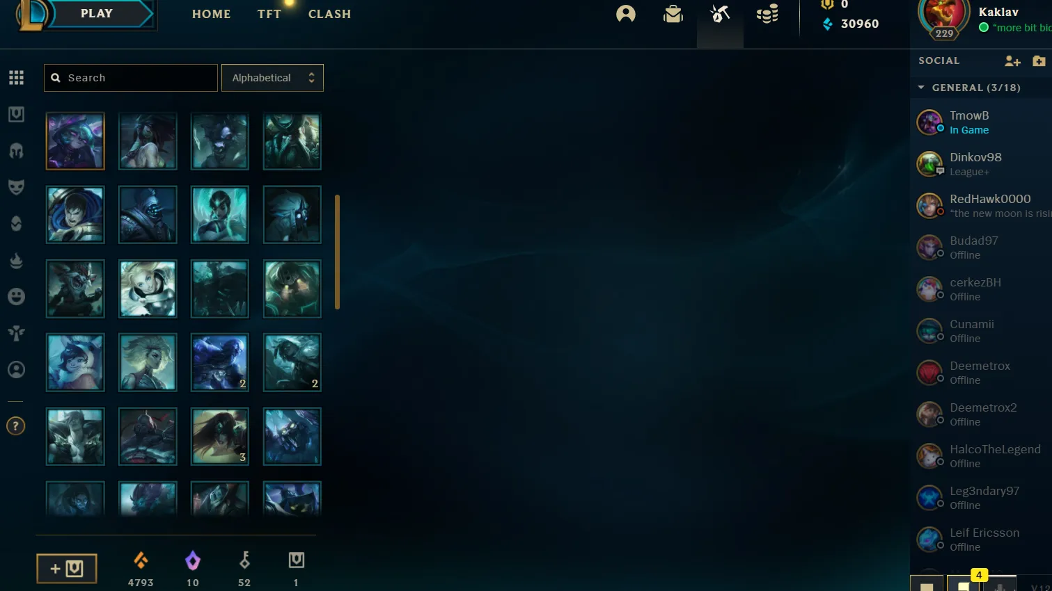 League of Legends - Account Collection