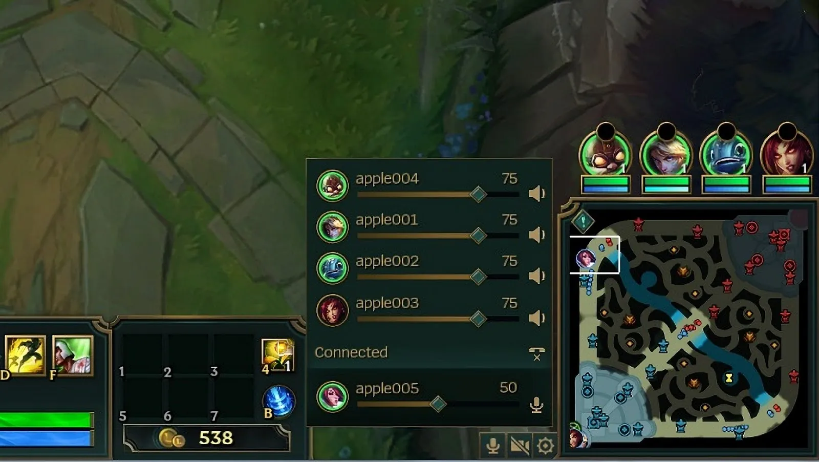 League of Legends - Voice Chat In-game