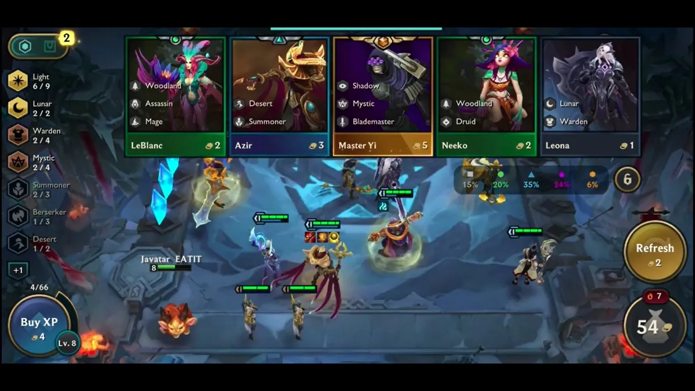 tft how many of each unit league of legends