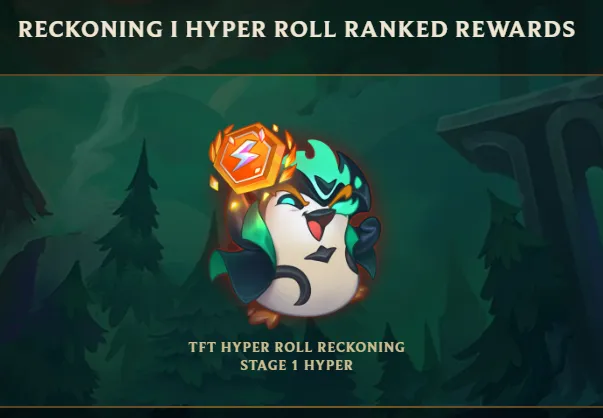 hyper roll tft ranks rewards