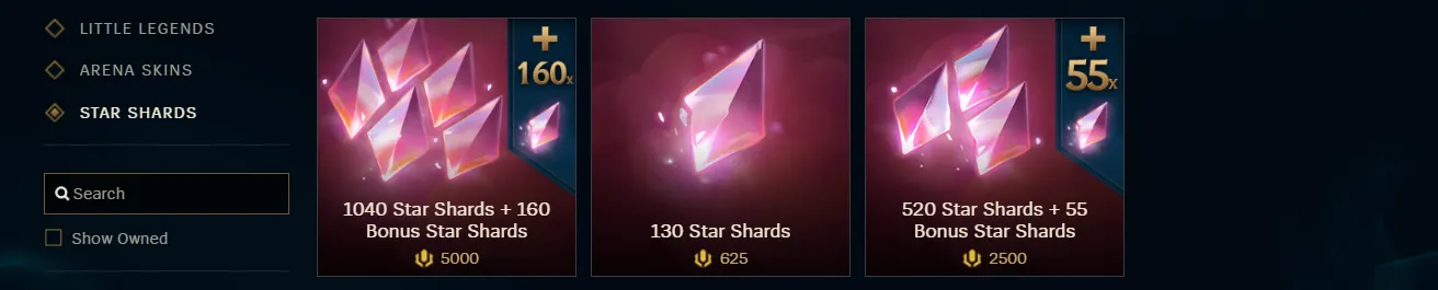 How to get free star shards tft league of legends