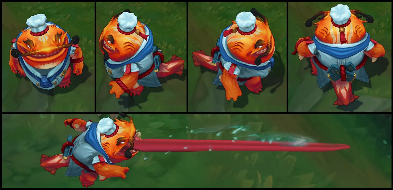 Master Chef Tahm Kench in game model