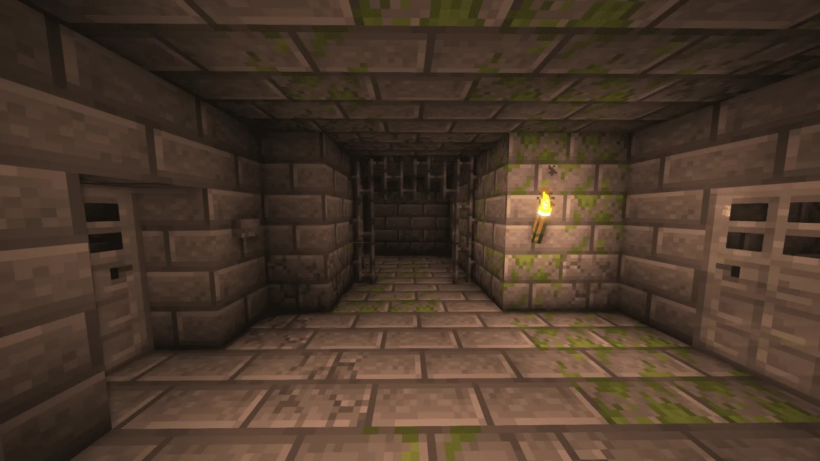 iron bars in stronghold