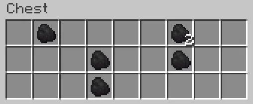 coal in chest