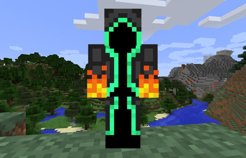 Fire Wizard Minecraft Skin