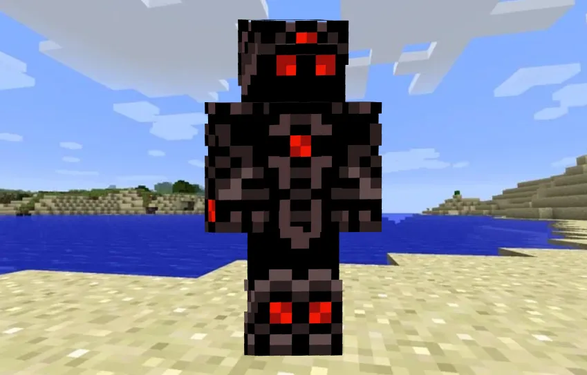 Black Knight Minecraft Skin
